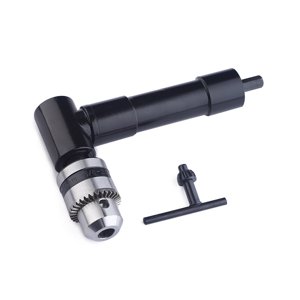 Phenofice Attache à perceuse droite sans fil noir 90 Adaptateur de degré avec poignée pour la stabilité