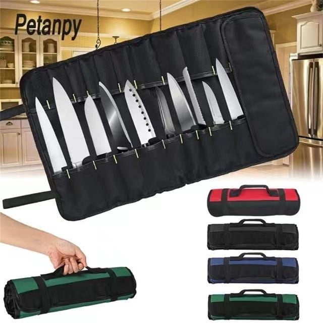 Big Savings! 2025 Popular Chef Knife with Portable Storage Bag, Multi-Purpose Kitchen Knife for Chopping, Slicing, and Professional Cooking, Chef Essentials Sales Today Clearance!
