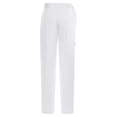 thumbnail image 4 of YiZYiF Men's Latin Dance Pant Salsa Rumba Tango Competition Ballroom Practice Pants Trousers White S, 4 of 5