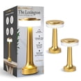 thumbnail image 2 of Bell + Howell Lexington Lampe de Table Petite Sans Fil Tactile DEL Rechargeable pour Table de Chevet Bureau Table de Nuit Or - Lot de 2, 2 of 5