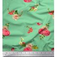 thumbnail image 1 of Soimoi White polyester Crepe Fabric polyester Fruits Print Fabric by Yard 52 Inch Wide, 1 of 3