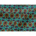 thumbnail image 4 of oneOone Viscose Jersey Fabric Floral & Paisley Block Print Sewing Fabric BTY 60 Inch Wide, 4 of 4