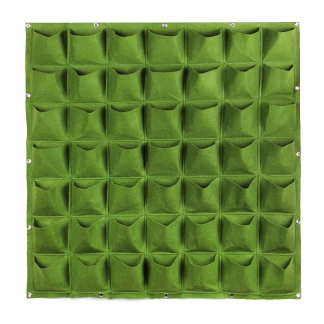RXIRUCGD Pockets Garden Vertical Planter Wall Mount Living Growing Bag Pouch