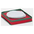 thumbnail image 4 of Household Essentials 530RED Holiday Saucer Chest Red with Green trim, 4 of 7