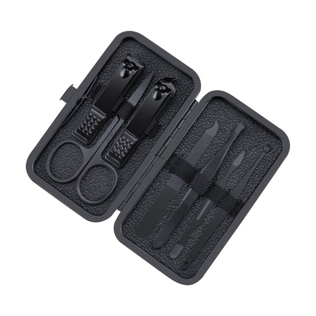 Amdohai 7PCS Manicure Set with Case Professional Pedicure Set Nail