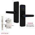 thumbnail image 2 of Serrure de Porte Intelligente avec Poignée, Entrée Sans Clé, Serrure de Porte pour Porte d'Entrée, Serrure Wi-Fi, Application Smart Life Free, Télécommande de Porte 35-120 mm, Installation Facile, 2 of 5