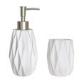 thumbnail image 2 of hometrends White Geo Soap Dispenser, 2 of 2