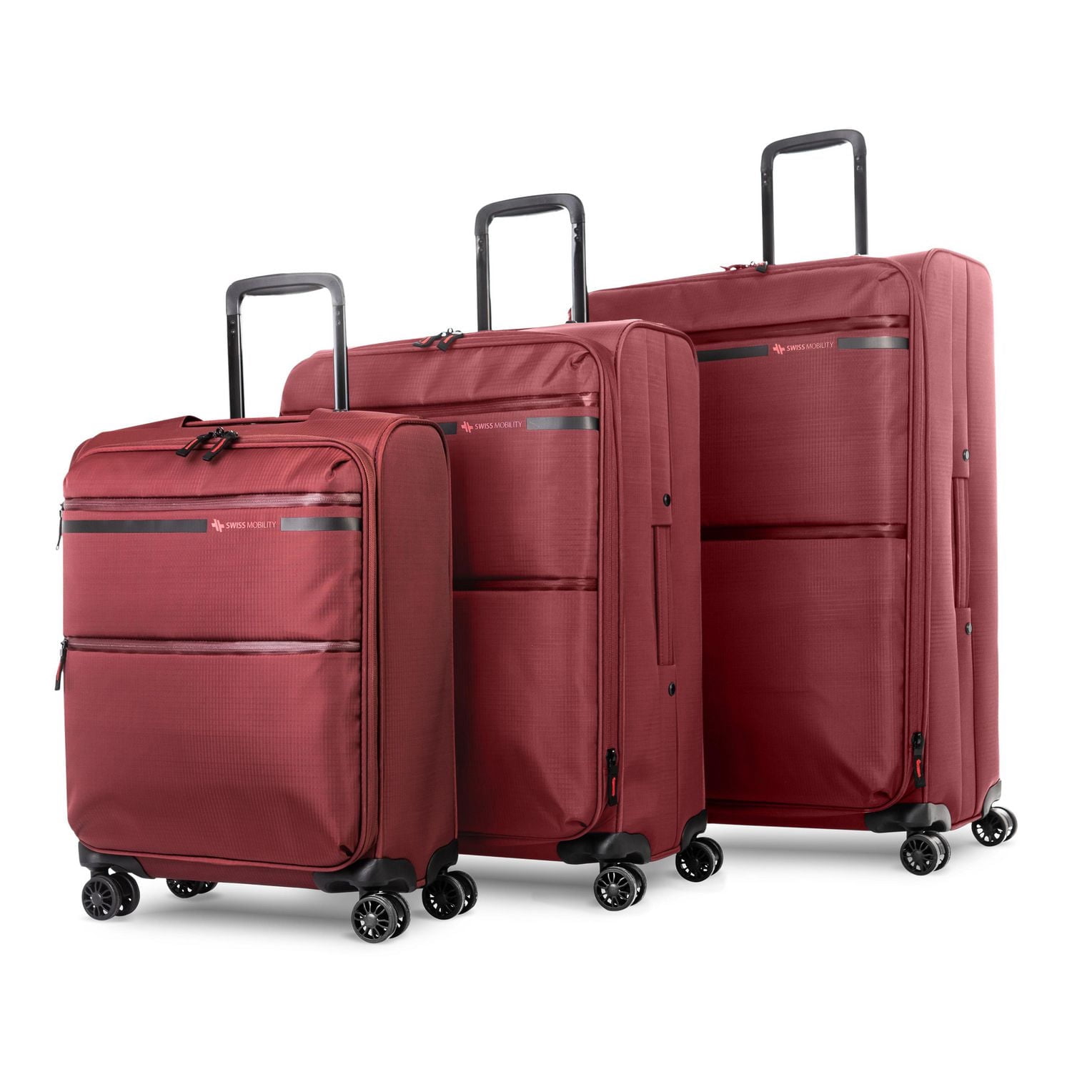 Swiss Mobility – YUL Collection – Luggage made of lightweight and resistant polyester