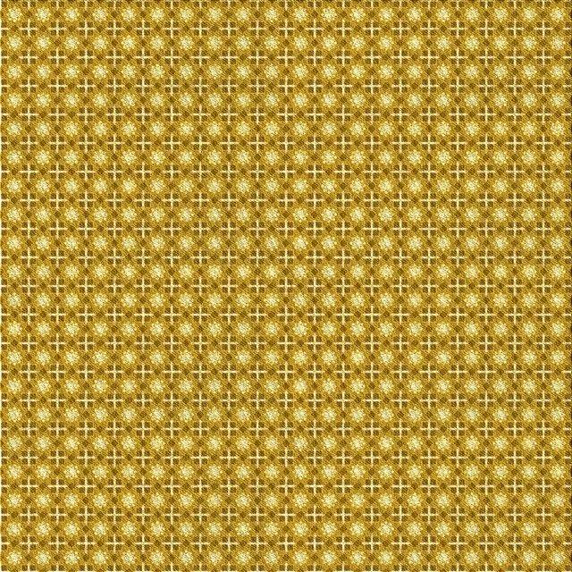 Ahgly Company Machine Washable Indoor Square Transitional Bright Gold Yellow Area Rugs, 4' Square