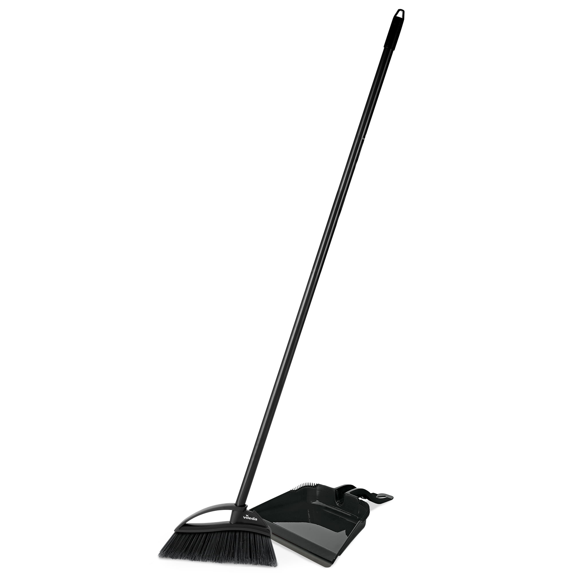 Strong Sweep Broom with Step-On Dustpan