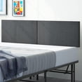 thumbnail image 4 of Cadre de lit plateforme en métal Zinus SmartBase avec tête de lit rembourrée et base de matelas, 4 of 7