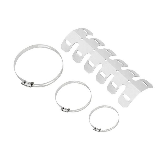 mmirethe for Heat Cover Heel Guard for Dirt Bike Motorcycle Exhaust Pipe