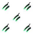 thumbnail image 3 of Decodeary 2x Garde-Boue Aile de Vélo Réglable et Fiable Protection pour Vélo Approprié Vert Tendre 5Set, 3 of 6