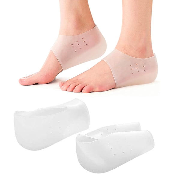 Semelle Invisible Rehaussante, 2 Paires de Semelles Intérieures Rehaussantes Invisibles Antidérapantes Chaussettes Rehaussantes Allongent les Jambes Rehaussent Semelles Rehaussantes pour Hommes et Femmes (3 cm)