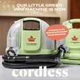 thumbnail image 2 of Bissell Little Green Mini Cordless Portable Carpet And Upholstery Deep Cleaner, Car/Auto Detailer, With Hydrorinse Self-Cleaning Tool And 4"" Tough Stain Tool, 4015, 2 of 5