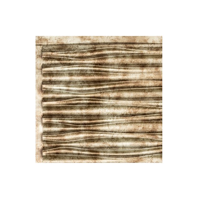 Fasade Dunes Bermuda Bronze Wall Panel Sample 12" x 12"