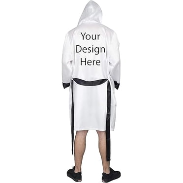 Déguisement d'Halloween Robe de Boxe avec Capuche Cosplay Personnalisé Personnalisé