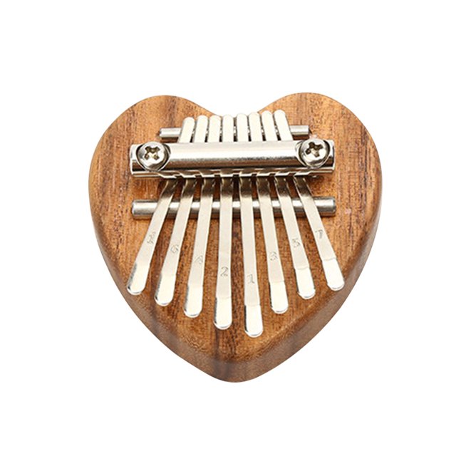 Agiferg 8 Key Mini Kalimba Exquisite Finger Thumb Piano Marimba Musical Good Accessory Christmas Gift