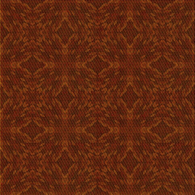 Ahgly Company Tapis d'Intérieur Lavable en Machine Carré Acajou Brun, 6 Pieds Carré