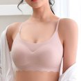 thumbnail image 3 of Yuyuzo Lot de 2 Soutiens-Gorge Sans Fil pour Femmes, Bretelles Spaghetti Ajustables, Lissants, Sans Coutures, Soutiens-Gorge de Tous les Jours, 3 of 6
