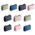 thumbnail image 2 of transemion Solid Color Cosmetic Bag Makeup Case Waterproof Pouch Travel Fashion Large Capacity Handbag Multifunctional for S/Blue, 2 of 9