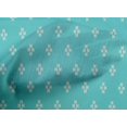 thumbnail image 4 of oneOone Cotton Cambric Fabric Plus Sign Kasuri Print Fabric By Yard 56 Inch Wide, 4 of 4