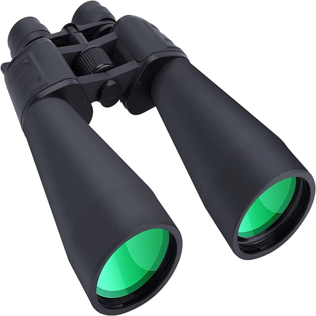 EIMELI Jumelles Haute Puissance pour Adultes avec Grossissement Réglable 20-180X, Lentilles Objectives Grand Format 70 mm et Lentilles FMC Vert Importé pour une transmission de Lumière Élevée et des images Nettes. Idéal pour l'Optique à Longue Portée, l'Observation des Oiseaux, la Chasse, la Randonnée et les sports de Plein Air, Doté d'Un Blindage en Caoutchouc durable, Imperméable et d'Une Prise Antidérapante.