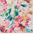 thumbnail image 3 of Julian 3' x 5' Washable Accent Rug, Raspberry and Ivory, 3 of 7