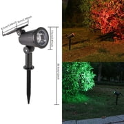 Yannianjz Solar Spotlights Outdoor, Light Control Waterproof Ground Inserted Lights, Solar Landscape Lights for Garden Courtyard Tree