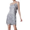 thumbnail image 2 of 2025 Robe de Bal Ajustée Sans Manches et Dos Nu à Paillettes pour Femmes Robe de Soirée Élégante en Maille à Paillettes Robe Moulante Mini, 2 of 3