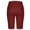 thumbnail image 4 of Women Plus Size Biker Shorts Gym Workout Running Yoga Athletic Shorts, 4 of 6