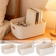 thumbnail image 1 of Uscallm 3Pcs Kitchen Storage Box, Multi-Size Plastic Organizer for Cabinets and Drawers, Snack Container, Living Room Home Organization Box, Pantry Food Storage, 1 of 8