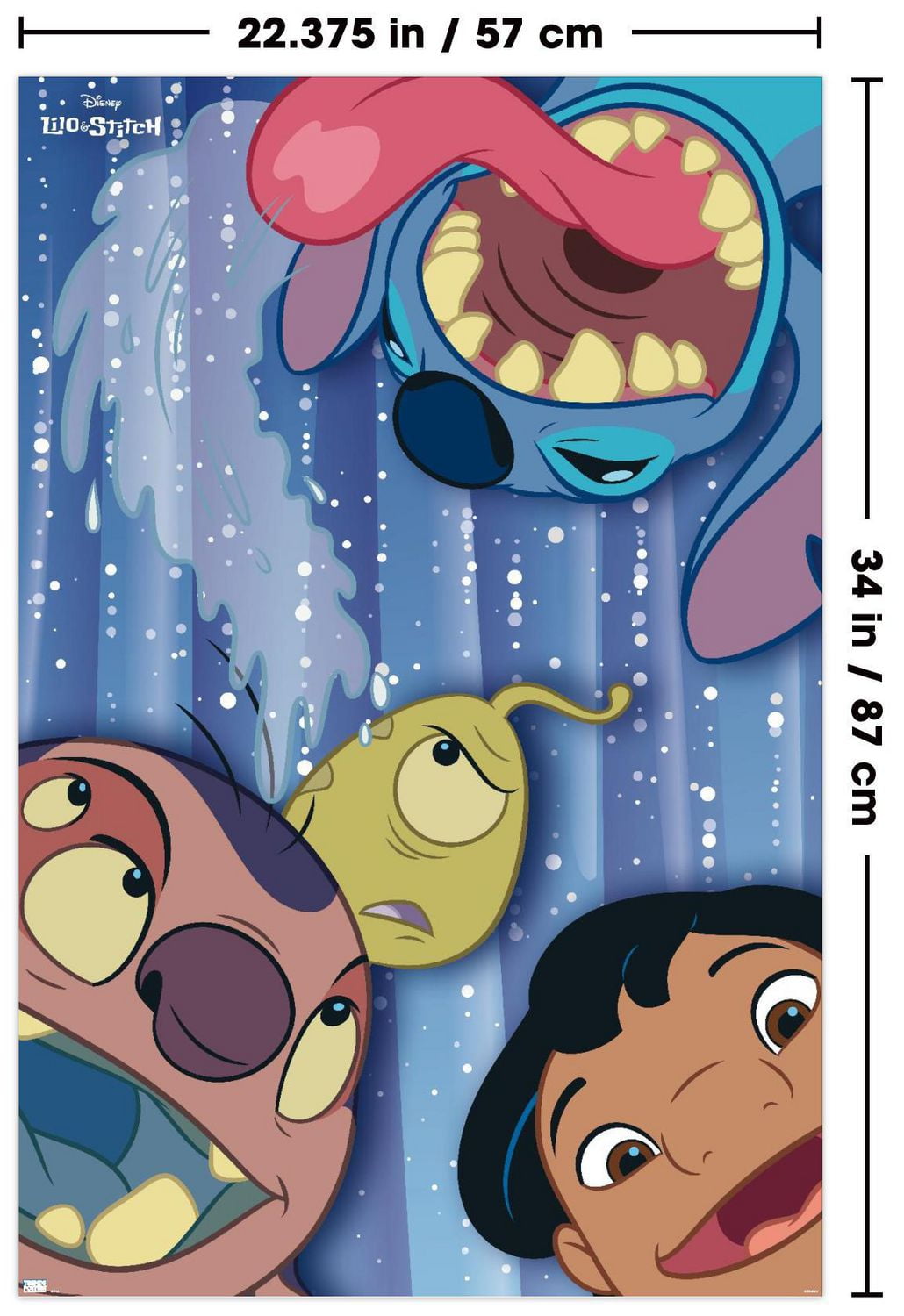Disney Lilo and Stitch - Photobooth Faces Wall Poster, 22.375" x 34"