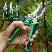 Birdeem 3 Pack Garden Pruning Shears, Garden Clippers Tools, Handheld Scissors Set, Stainless Steel Precision Blades Pruning Shears Tree Trimmers
