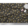 thumbnail image 3 of Soimoi Black Rayon Fabric Abstract & Arrow Symbol Print Sewing Fabric Yard 42 Inch Wide, 3 of 5