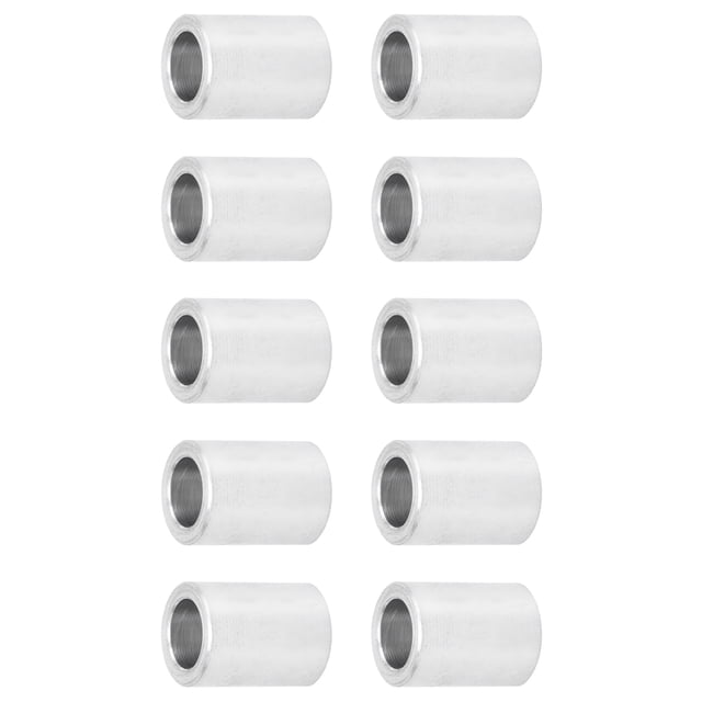 LYUMO Entretoise en Alliage d'Aluminium, OD 6mm ID 4mm Entretoises Rondes pour la Connexion de Pièces à Usiner