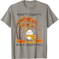 thumbnail image 1 of Humpty Dumpty Had A Great Fall T-Shirt d'Halloween d'Action de Grâce d'Automne - Blanc - TG, 1 of 2