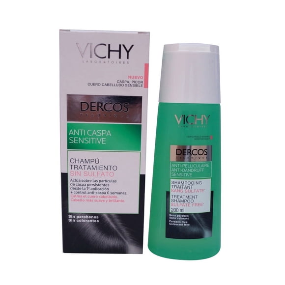 Vichy Decros Shampooing Traitement Antipelliculaire pour Cuirs Chevelus Sensibles 200 ml