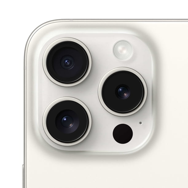 Restored Apple iPhone 15 Pro Fully Unlocked White Titanium 128GB