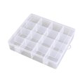 thumbnail image 4 of Lipstore Craft Storage Container Bead Organizer Box Multifunctional with Lids DIY Professional Transparent Container Jewelry Tool Case 16 Grid, 4 of 8