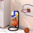 thumbnail image 1 of Nilvkv The Second Floor Basketball Stand Is A Storage Rack for Balls-A Basketball Stand-And A Frame, 1 of 6