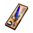 thumbnail image 1 of Mechanical Wing Quill Dipped Water Gift Box Carved Pen With Base Holiday Birthday Gift 15ML, 1 of 1