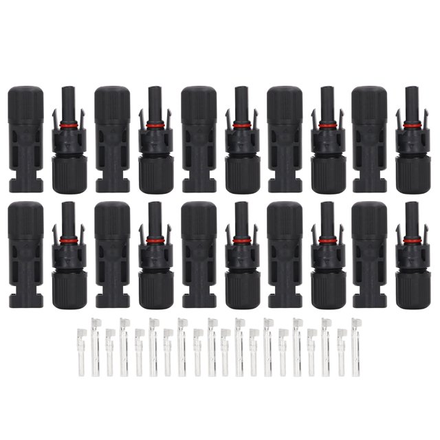 10 Sets Solar Panel Connector IP67 Waterproof Photovoltaic Cable Male Female Connector 1000V