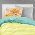 thumbnail image 2 of Carolines Treasures CK2646PILLOWCASE Automne Récolte Berger Australien Tissu Taie d'Oreiller Standard, 2 of 2