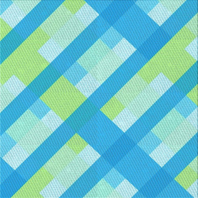 Ahgly Company Tapis de Zone Carré Lavable en Machine, Turquoise Foncé Vert, 8 Pieds Carré