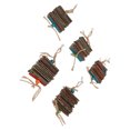 thumbnail image 4 of 5pcs Bird  Toys, Parrots Cage Chew Toy Safe Cardboard Blocks Beads For Macaws African Grey And  Parrots, 4 of 8