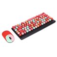 thumbnail image 3 of Keyboard Mouse Combo, Cute Colorful Appearance 2.4G Keyboard Mouse Light Quiet 86 Keys  For PC For Home For Office, 3 of 8