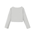 thumbnail image 2 of Bellella Cardigan pour Femmes, Chandail, Veste à Manches Longues, Haut Léger, Cardigan Ample à devant Ouvert, Chemisier pour Femmes, Blanc, TG, 2 of 3