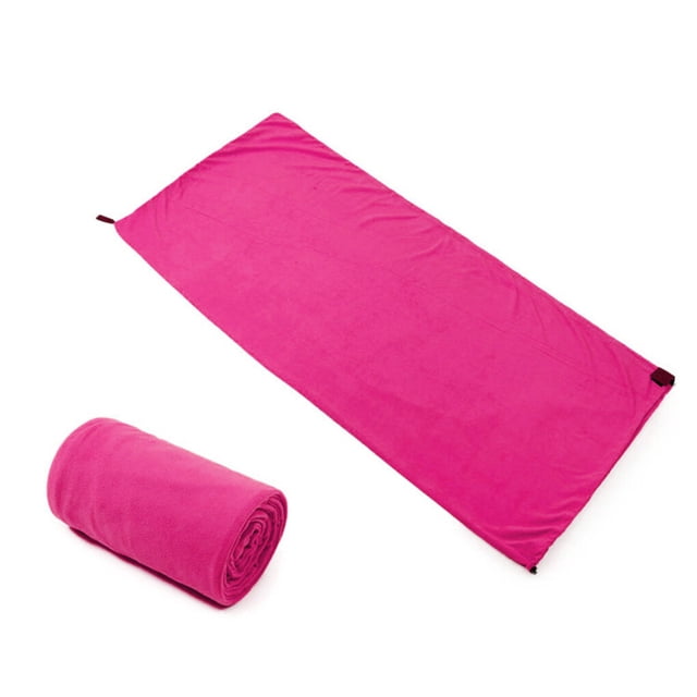Sac de Couchage en Molleton Extérieur Randonnée Camping Doublure de Tente Lit de Couchage en Molleton Voyage Sac de Couchage Chaud Doublure d'Isolement d'Hôtel