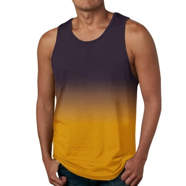 Ketyyh-chn99 Mens Tank Top 2024 Summer Tank Tops for Men T Shirts Casual Outdoor Shirts Grey,2XL